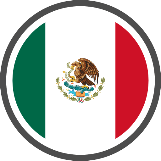 mexico flag round circle icon min